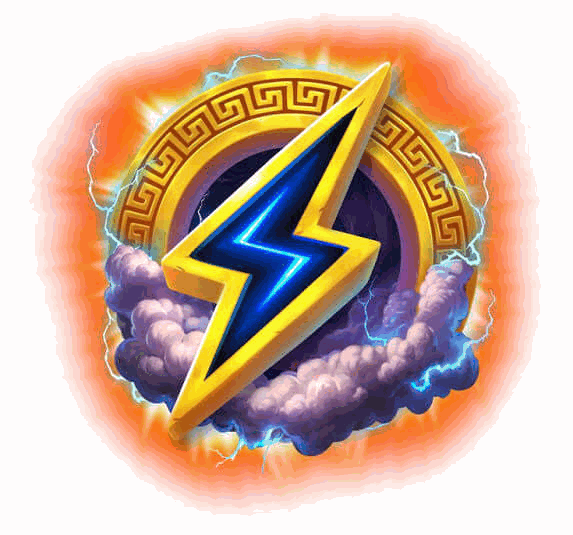 Gates of Olympus Super Scatter Logo mit goldenem Schriftzug und rotem Super-Scatter-Banner